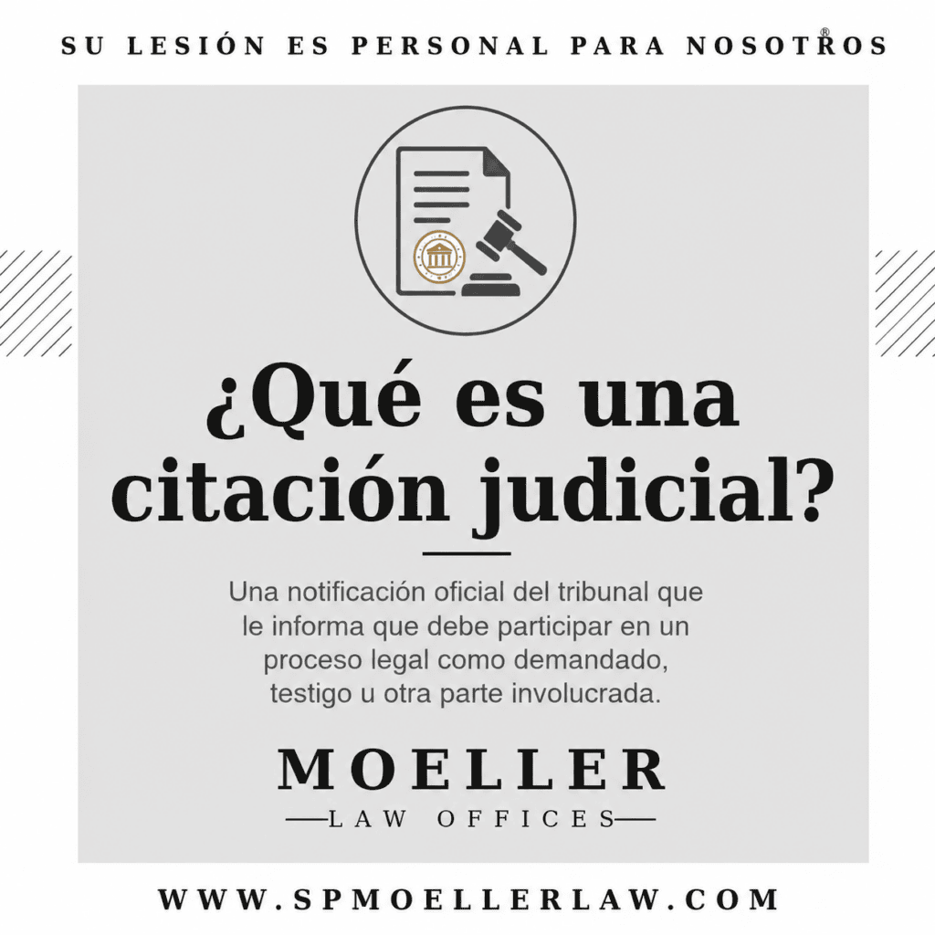 Qué es una citación judicial y qué significa recibir una notificación del tribunal
